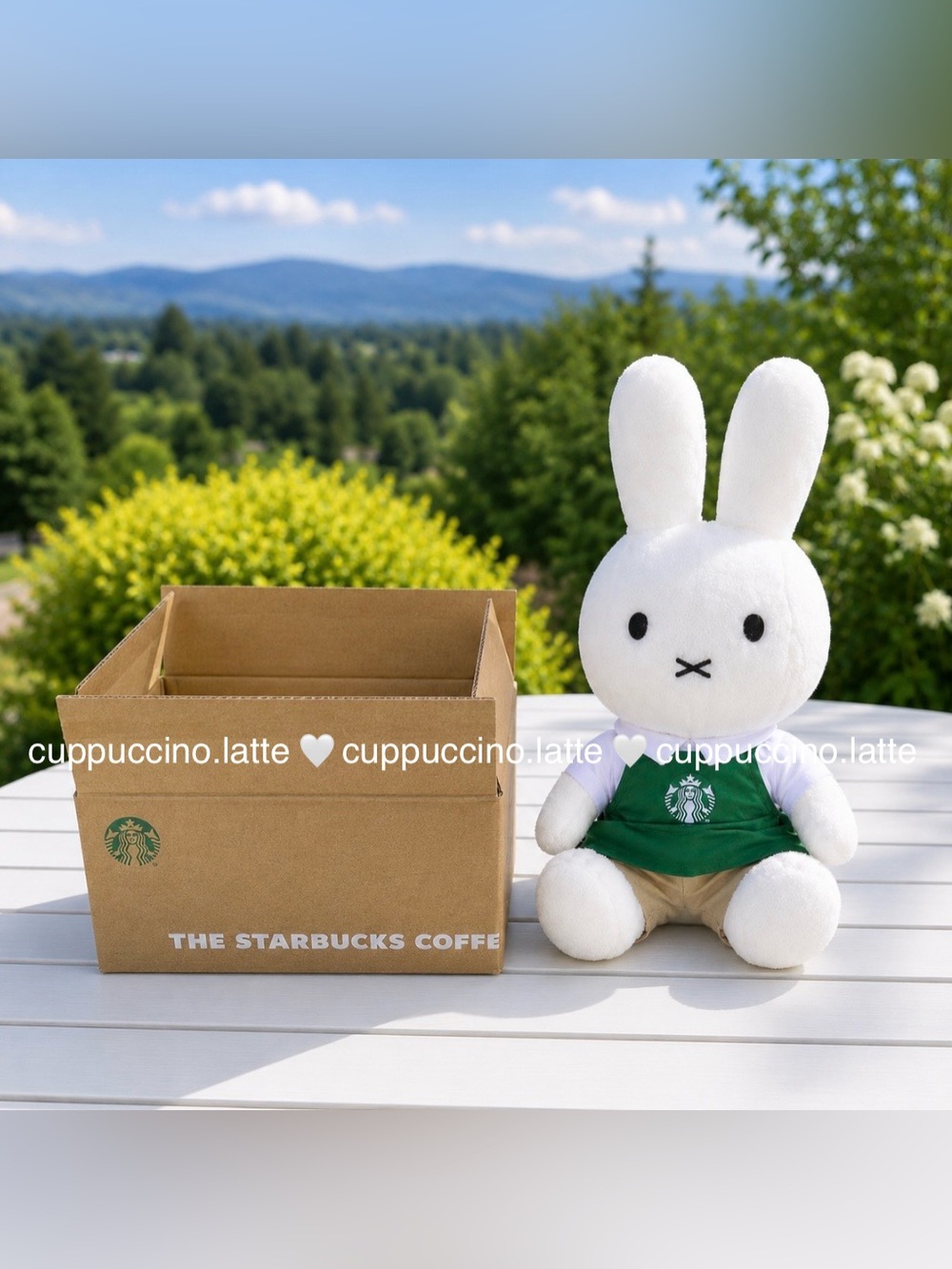 🤍NWT SEALED🤍Starbucks + Miffy Limited Edition Large Giant Reserve Member Plush